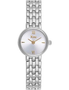 JCOU Lamelle Extra Small - JU19067-1, Silver case with Stainless Steel Bracelet