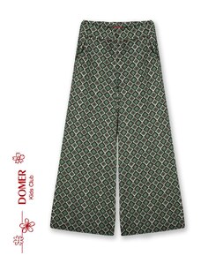 Domer Παντελόνα με μοτίβο Πράσινο για Κορίτσι 4343 4343