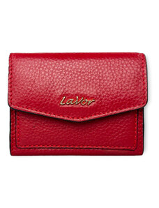 Lavor Δερμάτινο γυναικείο πορτοφόλι 1-6048-Κόκκινο
