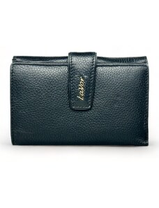 Lavor Δερμάτινο γυναικείο πορτοφόλι 1-6038-Μαύρο