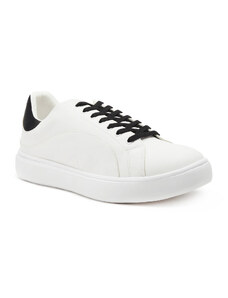 Trussardi Yrias FX Nappa White/Black/White Ανδρικά Sneakers Λευκά (77A00537 9Y099998 WA03)