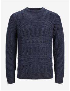 Dark blue men's sweater Jack & Jones Davis - Men