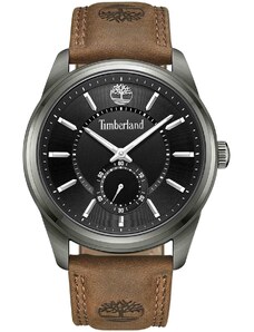 TIMBERLAND NORTHBRIDGE - TDWGA0029703, Black case with Brown Leather Strap