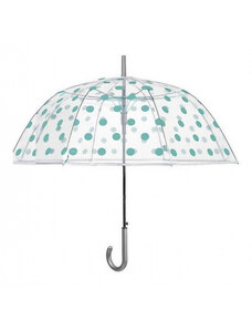 Rain Αυτόματη Ομπρέλα Βροχής Σπαστή Διάφανη 26334 - Διαφανο
