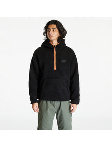 Ανδρικά φούτερ Calvin Klein Jeans Sherpa Half-Zip Hoodie Black