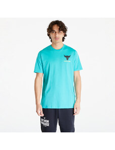 Ανδρικά μπλουζάκια Under Armour Project Rock LC Brahma Short-Sleeve T-Shirt Neptune/ Black