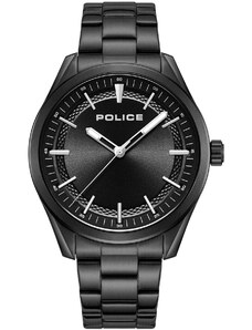POLICE Grille - PEWJG0018201, Black case with Stainless Steel Bracelet