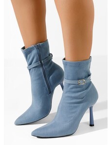 Zapatos Μποτάκια με λεπτο τακουνι Gioia μπλε