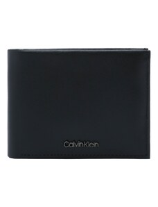 Calvin Klein Πορτοφόλι μαύρο / ασημί