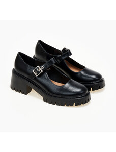 issue Loafers με τρακτερωτή σόλα - Μαύρο - 032012