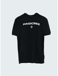 MagicBee Printed Logo Tee - Black