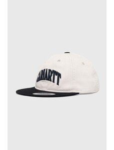 Βαμβακερό καπέλο του μπέιζμπολ Carhartt WIP χρώμα μπεζ I032483.0D3XX