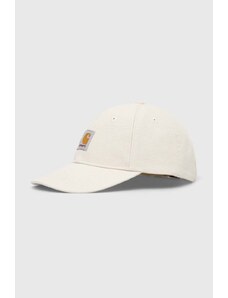 Βαμβακερό καπέλο του μπέιζμπολ Carhartt WIP χρώμα μπεζ I032198.1NGXX