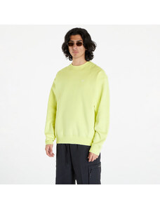 Ανδρικά φούτερ Nike Solo Swoosh Fleece Fabric Sweatshirt Bright Green/ White