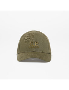 Cap C.P. Company Gabardine Logo Cap Ivy Green