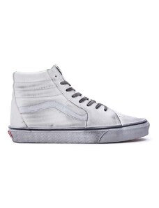 Πάνινα παπούτσια Vans SK8-HI Stressed χρώμα: άσπρο VN0007NSWWW1