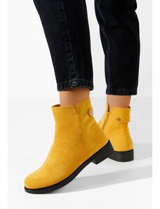 Zapatos Γυναικεία μποτάκια Κιτρινα Rimina