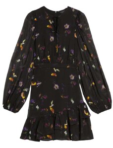TED BAKER Φορεμα Nikaii Ruffle Asymmetric Mini Dress 272544 black