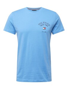 TOMMY HILFIGER Μπλουζάκι 'Varsity' γαλάζιο / κόκκινο / λευκό