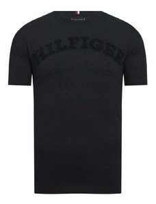 Tommy Hilfiger T-shirt Μπλούζα Monotype High Arch Άνετη Γραμμή