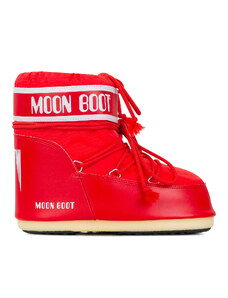 Μπότες - Μποτάκια Γυναικεία Moonboot Κόκκινο MoonBoot Icon Low Nylon