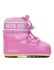 Μπότες - Μποτάκια Γυναικεία Moonboot Ρόζ MoonBoot Icon Low Nylon