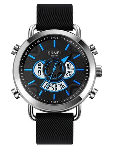 Skmei SK1680 Αναλογικό Ψηφιακό Ρολόι Black Blue