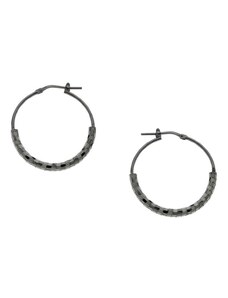 BREEZE Earring | Silver 925° Anthracite Plated 213007.7