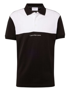 Calvin Klein Jeans Μπλουζάκι μαύρο / offwhite