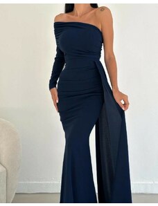 Creative Φόρεμα - κώδ. 82241 - 9 - σκούρο μπλε