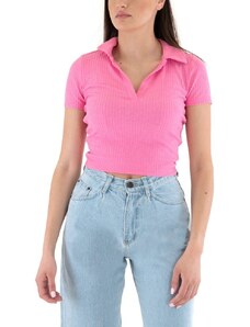 ONLEMMA CROPPED POLO TOP WOMEN ONLY