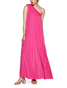ONE SHOULDER PLEATED MAXI DRESS WOMEN ACCESS
