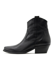 LEATHER ANKLE BOOTS WOMEN RICCIANERA