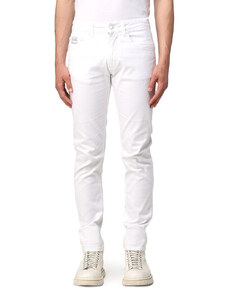74UP508 DUNDEE DRILL NARROW STRAIGHT FIT JEANS MEN VERSACE JEANS COUTURE