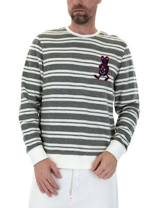SILLOTH STRIPED GRAPHIC SWEATSHIRT MEN TED BAKER