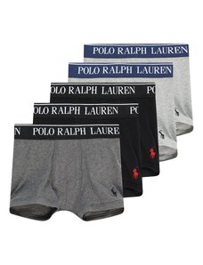 Polo Ralph Lauren Σλιπ ανοικτό γκρι / σκούρο γκρι / μαύρο / λευκό