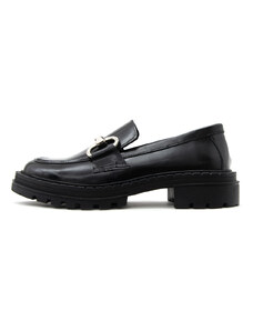 LEATHER LOAFERS WOMEN INUOVO