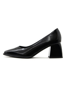 LEATHER MID HEEL PUMPS WOMEN I ATHENS