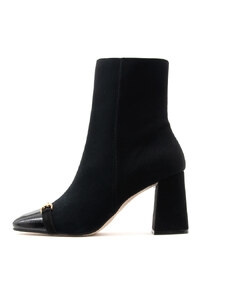 SUEDE LEATHER HIGH HEEL ANKLE BOOTS WOMEN FARDOULIS