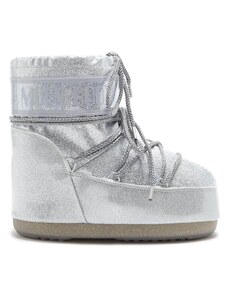 MOON BOOT Μποτακια Icon Low Glitter 14094400 002 silver