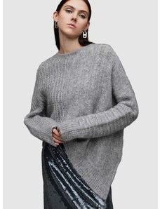 Μάλλινο πουλόβερ AllSaints Selena χρώμα: γκρι