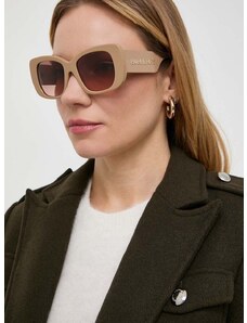 Γυαλιά ηλίου Burberry χρώμα: μπεζ