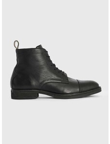 Δερμάτινα παπούτσια AllSaints Drago Boot χρώμα: μαύρο, MF561Z