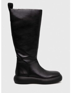 Δερμάτινες μπότες Vagabond Shoemakers JANICK γυναικείες, χρώμα: μαύρο, 5439.101.20