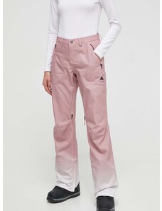 Παντελόνι Burton Vida χρώμα: ροζ