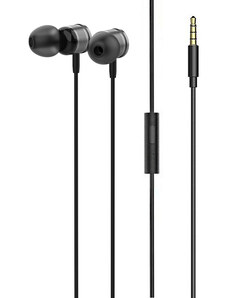 UMIDIGI LDNIO earphones με μικρόφωνο HP04, 3.5mm σύνδεση, Φ10mm, 1.2m, γκρι
