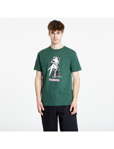 Ανδρικά μπλουζάκια PLEASURES French Kiss T-Shirt Hunter Green