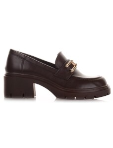 Famous Shoes Γυναικεία Καφέ Chunky Loafers