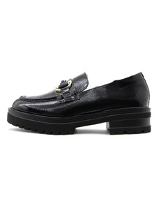 PATENT LEATHER CHUNKY LOAFERS WOMEN TOUTOUNIS