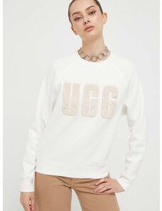 Μπλούζα UGG χρώμα: άσπρο